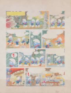 Studio Peyo | La Schtroumpfette de Portici, 1980 | Fauve Paris