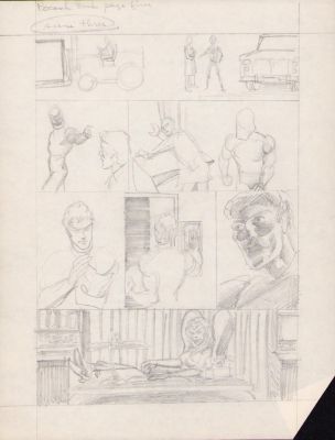 Art Nichols | Page Layout - Boss Babe Page Five | Anthony’s Comic Book Art