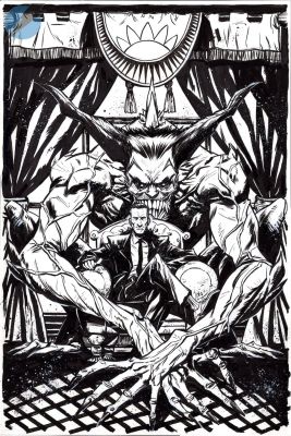 Sanford Greene - Absolute Batman Issue 15 Page Cover