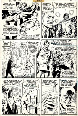 Don Heck, Joe Giella | Adventure Comics #464 P 13 (The Flash Defeats Abra Kadabra!) 1979 | Romitaman