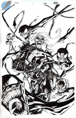 Ryan Stegman - Knull Issue 1 Page Cover