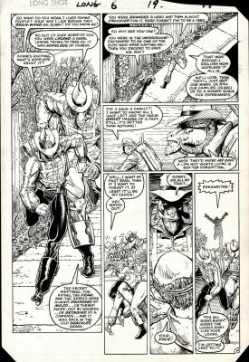 Arthur Adams, Whilce Portacio - Longshot #6 P 15 (Longshot Revisits His Past ‘Origin‘ with Quark in Search of Mojo & Spiral!) 1985
