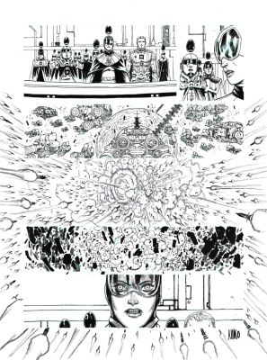 Henrichon Niko | Planche originale 53 des META-BARON Tome 4 | Galerie Napoléon