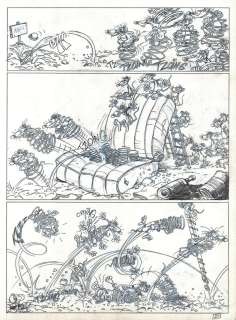 David Edouard | PLANCHE ORIGINALE 20 TOME 2 de RAT’S Quand pousse le bitume | Galerie Napoléon