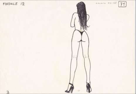 Manara, Milo - Dessin original - Kama Sutra | Catawiki