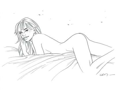 Jim (Terrasson, Thierry) - Original drawing - Marie - One night in Rome | Catawiki