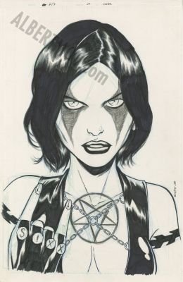 Tim Seeley | Hack/ Slash Issue 22 Page Variant Cover | Albert Moy