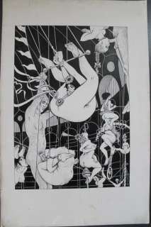 Pichard, Georges - original plate from "Trois Filles de Leur Mere" (1978) | Catawiki