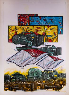 Druillet Né En 1944. | Lot 47 - Affiche du festival d’Avoriaz. | HVMC