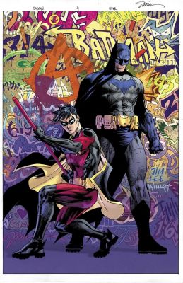 Alex Sinclair | Batman Issue 4 Page Cover | Albert Moy