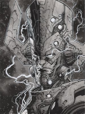 Stephen Platt - What If Galactus Transformed Hulk 1 Cover - Variant