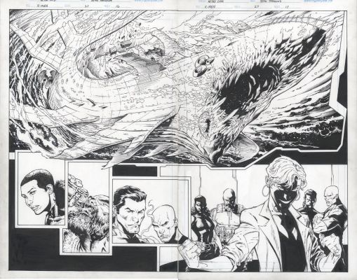 Sean Parsons | X-Men Issue 27 Page 16 And 17 | ComiConArt