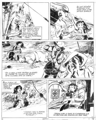 Gillon Paul | Planche originale n°26 de Jérémie dans les îles tome 1 Les Dieux barbares par GILLON | Galerie Napoléon