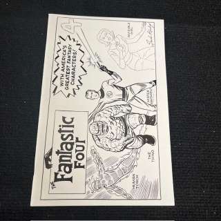 Fantastic Four Jack Kirby Sketch Variant Cover | misc / divers