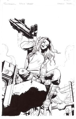 Mahmud Asrar | Summer of Supergirl Special #1 Movie Variant Cover | Essential Sequential
