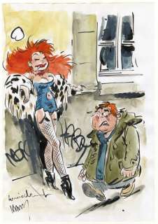 Hardy, Marc - Dessin original en couleur directe - Lolo et Walthéry | Catawiki