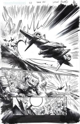 Jason Howard | Transformers (2023 Image) Issue 32 Page 20 | Splash Page