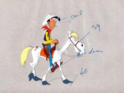 Morris. Cello avec ses annotations | BDEnchères