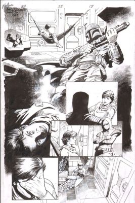 Lan Medina | Star Wars: Bounty Hunters #35 Issue 35 Page 12 | Next Comic Art
