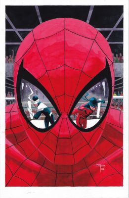 German Peralta - Amazing Spider-Man 1:25 Ratio Variant Cover Issue 31 Page Cover Ratio Variant