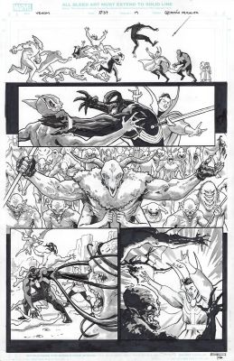 German Peralta | Venom (2021) Issue 37 Page 19 | Splash Page