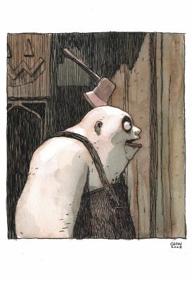 Gabriel H. Walta | Pin Up Behemoth from The Nightmare before Christmas | The Green Room