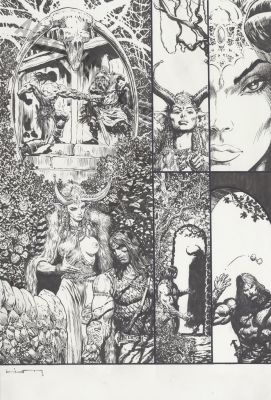 Liam Sharp | Savage Sword of Conan Issue 11 Page 30 | Albert Moy