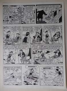 Geerts, Paul - Originele pagina - Suske en Wiske - Het monster van Loch Ness - (1978) | Catawiki