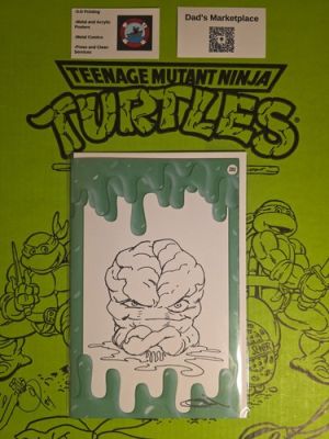 Original Art Sajad Shah Krang With coa Tmnt | eBay US (Buy It Now)