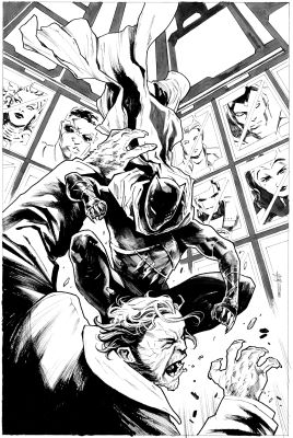 Valerio Schiti | Avengers #27 Cover | The Green Room