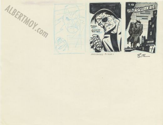 Bruce Timm | Hardboiled- Rough To Covers Page 248 | Albert Moy