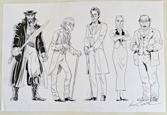 The Amulet of Samarkand - Comic Art Concept Art - Original By Lee Sullivan - v1 | eBay Europe (Buy It Now)