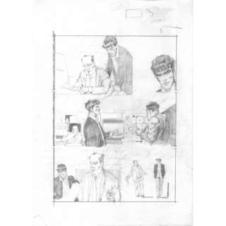 Luigi Piccatto – Dylan Dog – Pink Rabbit Matita 27 | Marco Lucchetti Art Gallery