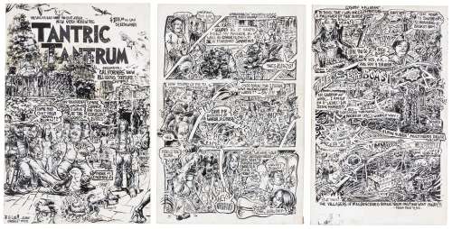 Original Art * J.R. Burnham * 7 Pages from SF Comic Book #6 * Plus Extras | PBA Galleries