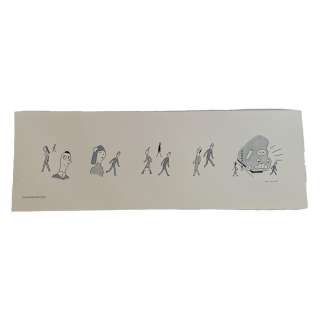 PETIT-ROULET Philippe (Né en 1953) " Spring fever ". Suite de dessins originaux couleurs formant un strip et publié au sein de...