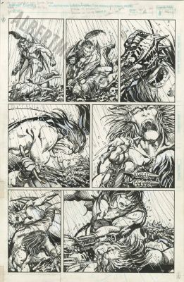 Barry Windsor Smith | Conan Vs Rune Issue 1 Page 16 | Albert Moy