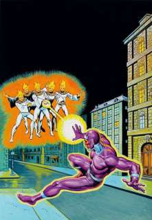 Frisano. Thomas. (Né En 1963) | FRISANO. Thomas. Â«TitansÂ». Gouache sur papier pour la couverture du&he | Tessier Sarrou