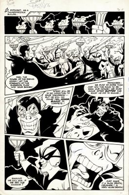 Joe Phillips | Speed Racer #16 P 8 (Speed Racer Battles the Car Acrobatic Team!) 1988 | Romitaman