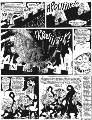 FOERSTER Philippe - Planche originale 4 de de l‘histoire