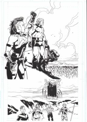 Andrei Bressan – Justice League Incarnate 5p16 | Berserker Art