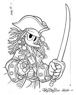 Freccero, Andrea - cover orig. "Paperino: I Pirati dei Caraibi" (2010) | Catawiki