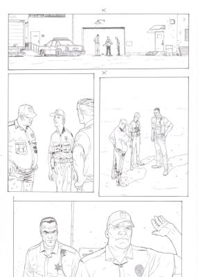 Jacen Burrows – 303 issue 5p1 – Garth Ennis | Berserker Art