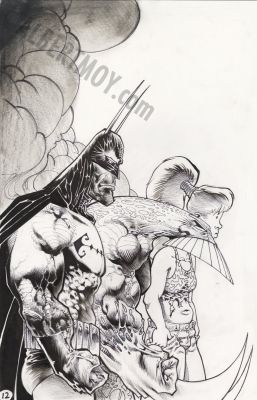 Sam Kieth | Batman/The Maxx: Arkham Dreams Issue 4 Page 12 | Albert Moy