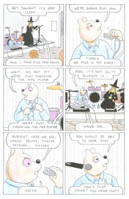 Simon Hanselmann | Below Ambition (2021) Page 20 | Scott Eder
