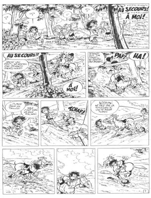 Tabary | TOTOCHE, planche originale 1 Sa dernière course | Galerie Napoléon