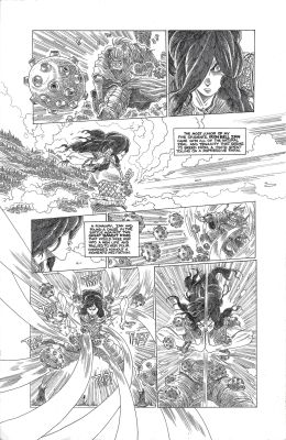 James Stokoe | Orphan and the Five Beasts: Bath of Blood Issue #3, Page 02 | Marley Zarcone / James Stokoe