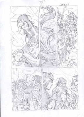 Paul Davidson – Namor – Last King of Atlantis- 3p7 – 2025 – Pencils | Berserker Art