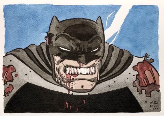 Alex Nieto | Pin-Up Batman | The Green Room