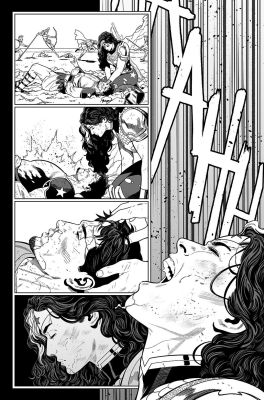 Daniel Sampere | Wonder Woman #32 Page 17 | Black Diamond