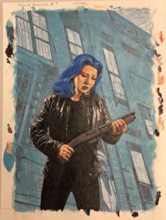 Sean Phillips | Kill Or Be Killed Painted Cover Issue 07 Page Cover | Splash Page